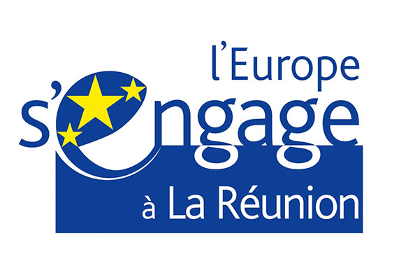LOGO EUROPE ENGAGE REUNION COULEUR